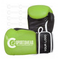 Wraparound Adjustable Wrist Strap Boxing Gloves