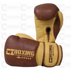 Pro Deluxe Cowhide Real Leather Boxing Gloves