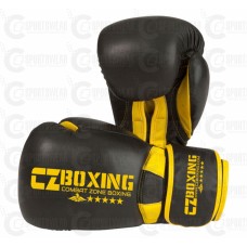 Gel Shock Safety Boxing Sparring Gloves Durable Leather