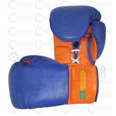 Lace Up Pro Fight Boxing Gloves
