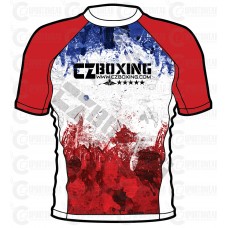 France Flag Rash Guard